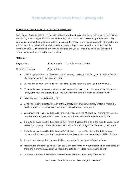picture Serial Dilution Procedure Pdf 86938 | Serialdilutionlab