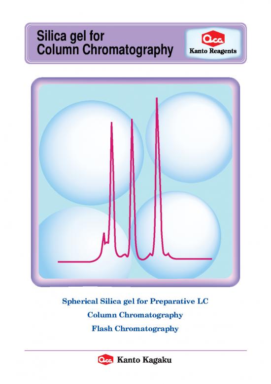 picture1_Size Separation Pdf 86837 | Silicagel For Chromatography