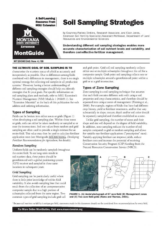 picture_Types Of Sampling Pdf 87372 | Soil Sampling Stratgeies