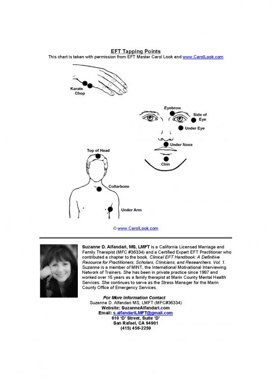 picture Eft Tapping Pdf 89128 | Suzannealfandari Efttappingpoints
