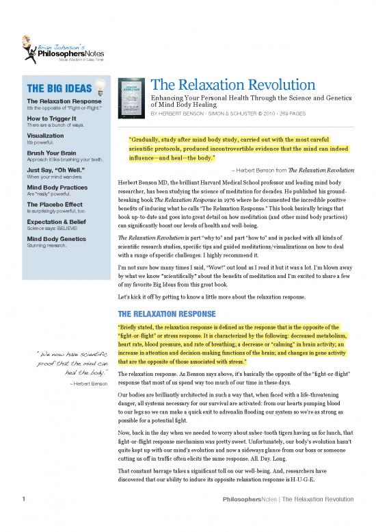 picture1_The Relaxation Response Pdf 87580 | The Relaxation Revolution