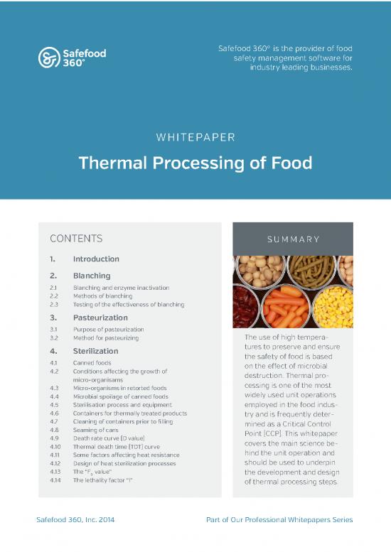 picture Methods Of Sterilization Pdf 87149 | Thermal Processing Of Food