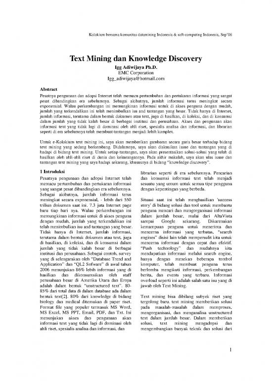 picture Text Mining Pdf 88184 | Tm (text Summarization)