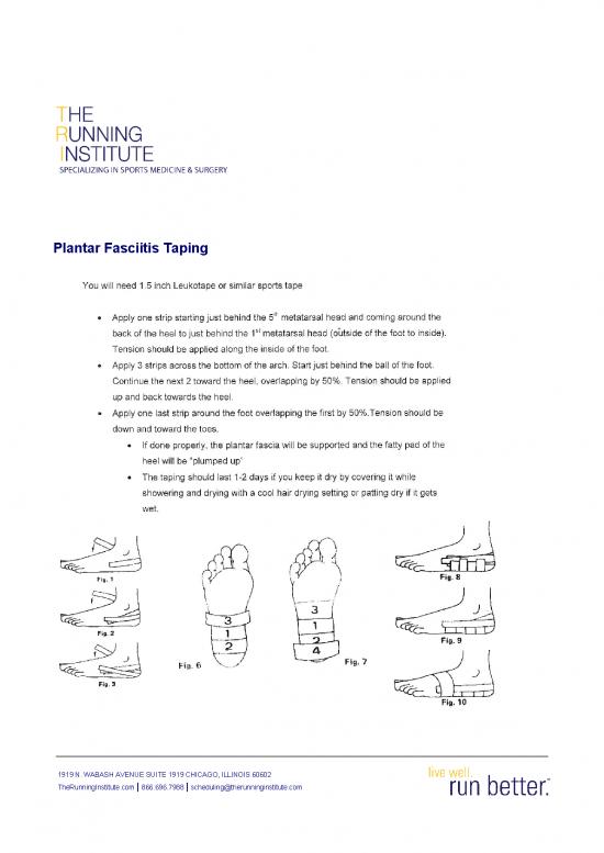 picture Plantar Fasciitis Taping Pdf 88143 | Tri Plantar Fasciitis Taping