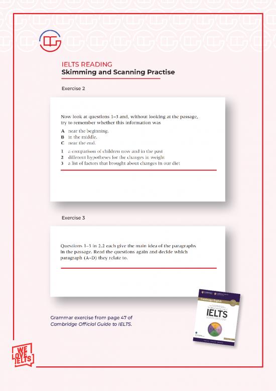 Therapeutic Exercise Pdf 87236 03 Skimming And Scanning In Ielts