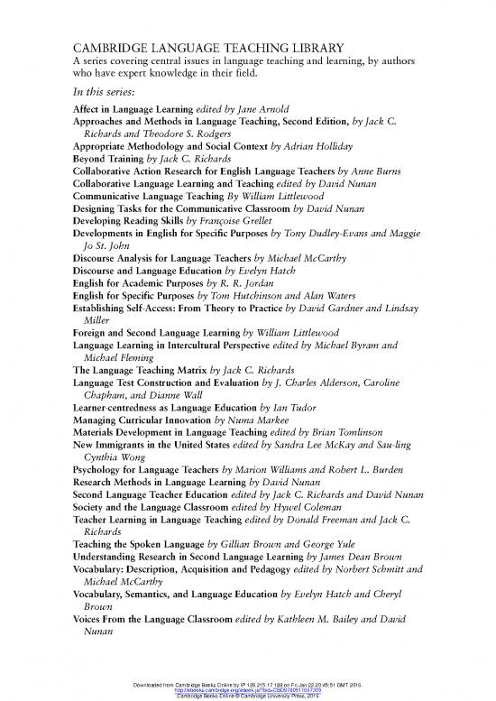 Second Language Teaching Methods Pdf 88283 Approaches And Methods In Second Language Teaching Methods Pdf 88283 Approaches And Methods In