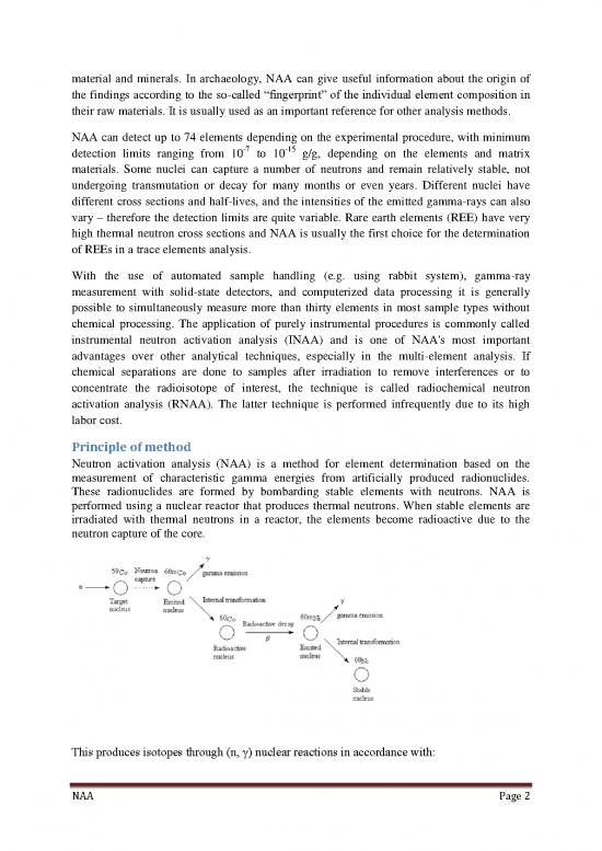 Thermal Analysis Pdf 87976 | Neutron Activation Analysis