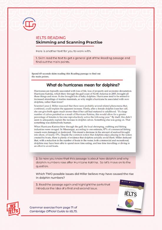 Therapeutic Exercise Pdf 87236 03 Skimming And Scanning In Ielts