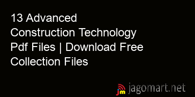 picture 13 Advanced Construction Technology Pdf Files | Download Free Collection Files