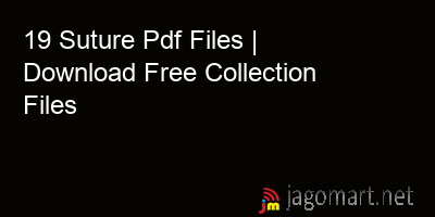 picture 19 Suture Pdf Files | Download Free Collection Files