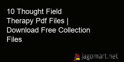 picture 10 Thought Field Therapy Pdf Files | Download Free Collection Files