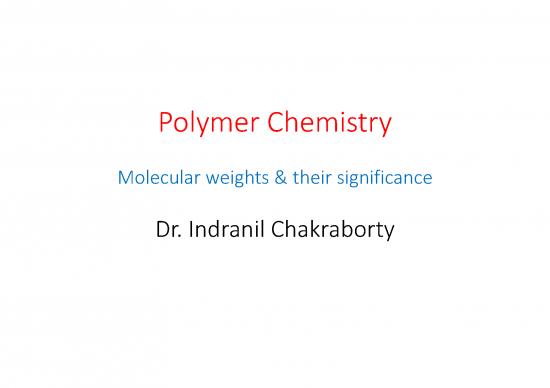 picture1_Polyethylene Pdf 90066 | 222020molecular Weight  Notes 1 B , Dse 4 By Dindranil Chakraborty