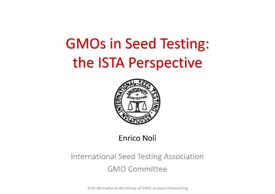 picture1_Methods Of Food Analysis Pdf 90959 | 3 2nd Iwgn Gmos In Seed Testing The Ista Perspective Enoli