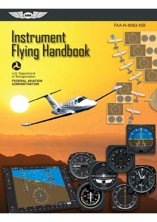 picture Faa Instrument Flying Handbook 89276 | 8083 15b Look