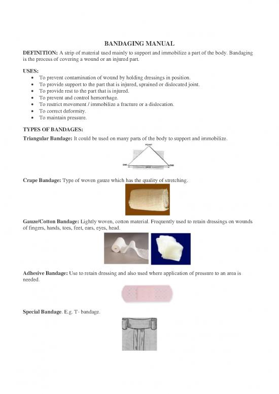 picture Bandaging Pdf 90581 | B4a1fce4 Bandaging Manual D Mohammad Altalahma (2nd Year)