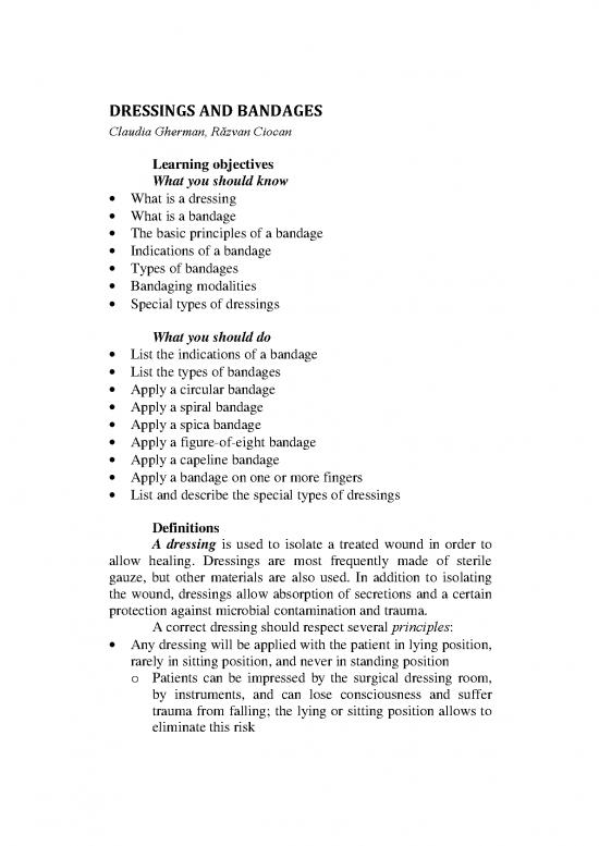 picture Bandaging Pdf 90556 | Chir Eng 06 Dressing And Bandages