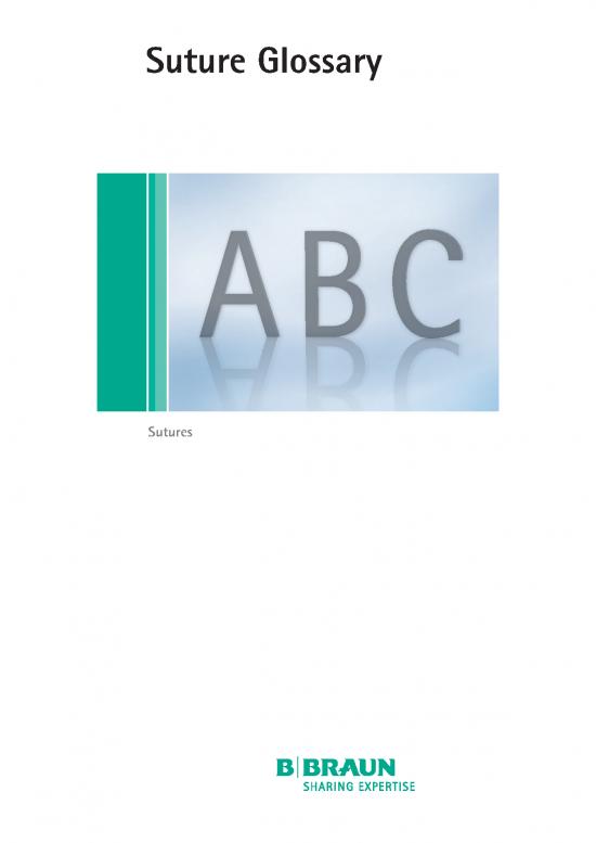 picture Suture Pdf 89365 | Complete Version Glossary Sutures