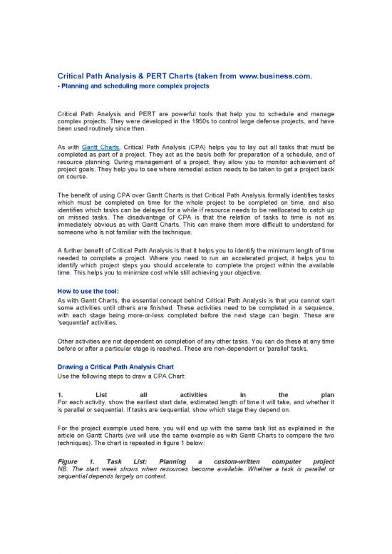 picture Thermal Analysis Pdf 89415 | Critical Path Method Reading