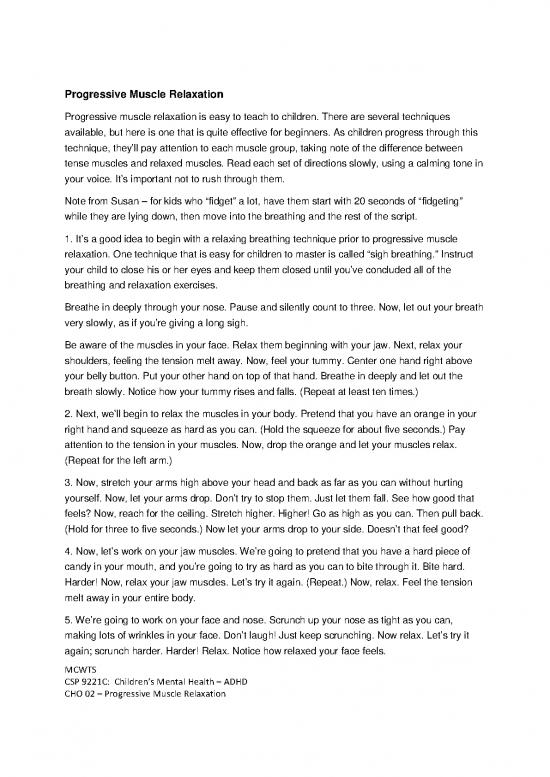 picture Progressive Muscle Relaxation Script Pdf 89600 | Dhs 295450