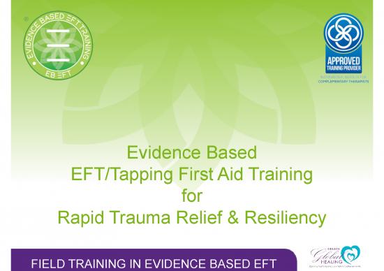 picture Eft Tapping Pdf 89533 | Eft Tapping First Aid Traininpptx