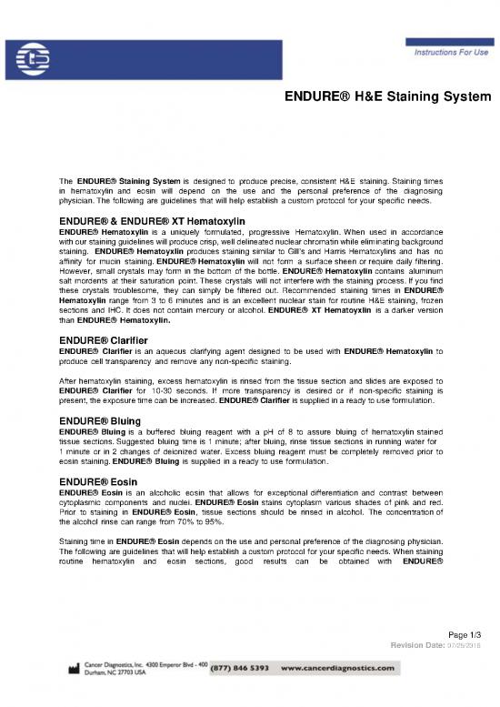 picture_Endure H&e Staining System Ifu