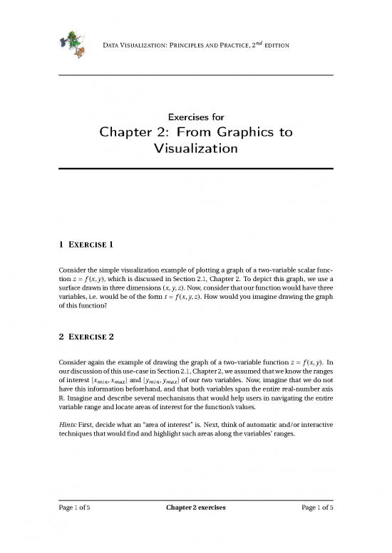 picture Visualization Exercises Pdf 89547 | Exercises2