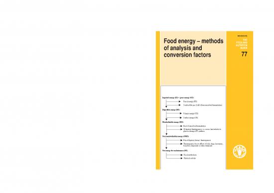 picture1_Thermal Analysis Pdf 90548 | Food Energy Methods Of Analysis And Conversion Factors Fao 2002