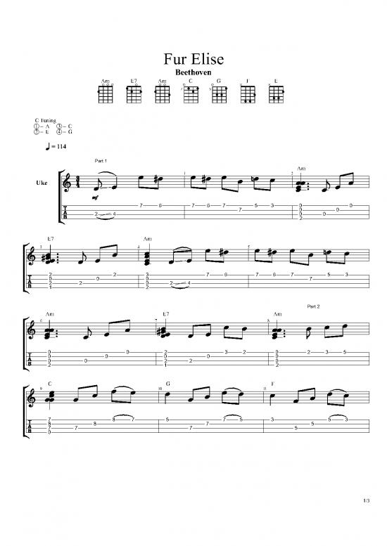 picture Fur Elise Pdf 91624 | Fur Elise Full