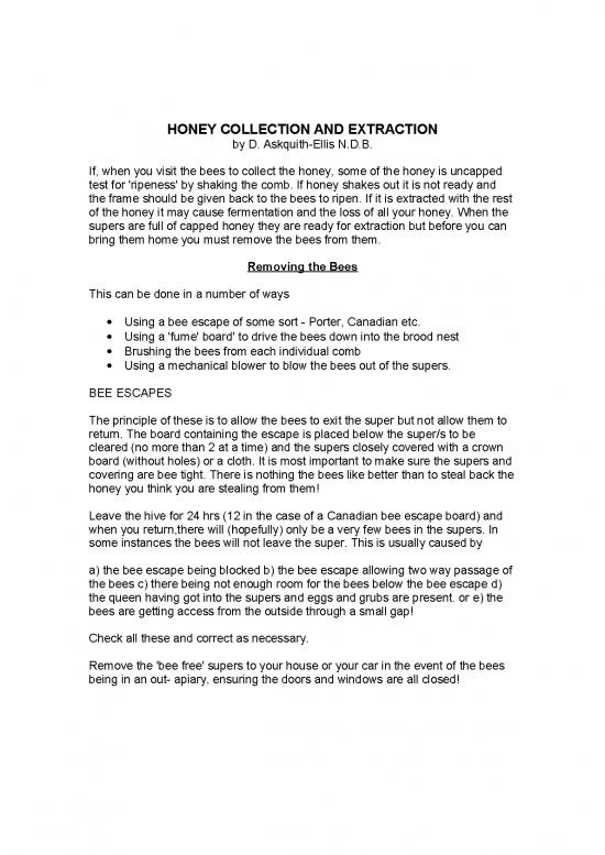picture1_Fermentation Pdf 90294 | Honey Collection And Extraction
