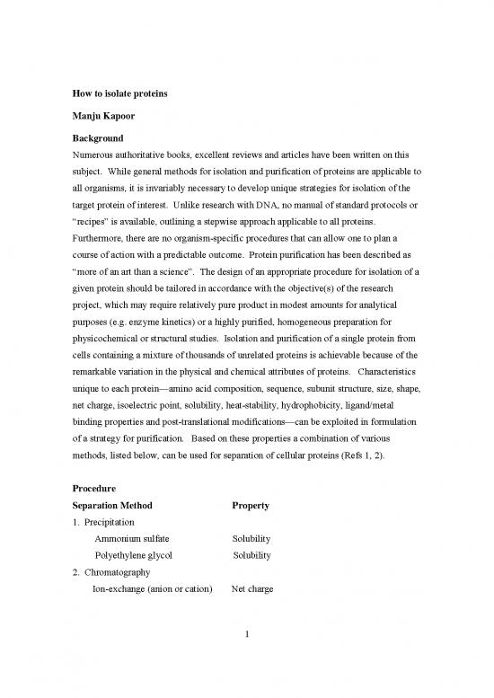 picture1_Sample Preparation Methods Pdf 89742 | How To Isolate Proteins Final