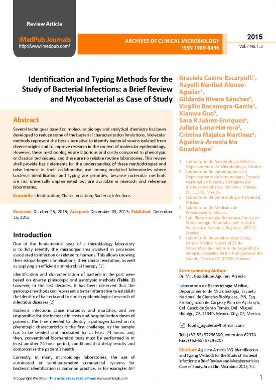 picture1_Bacterial Identification Methods Pdf 91714 | Identification And Typing Methods For Thestudy Of Bacterial Infections A Brief Reviewand Mycobacterial As Case Of Study