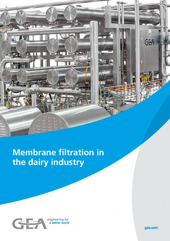 picture_Membrane Filtration Pdf 89774 | Membrane Filtration In Dairy Industry Tcm11 17109