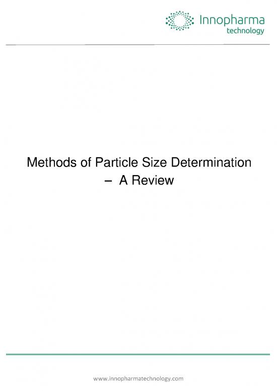 picture1_Thermal Analysis Pdf 89960 | Methods Of Particle Size Determination