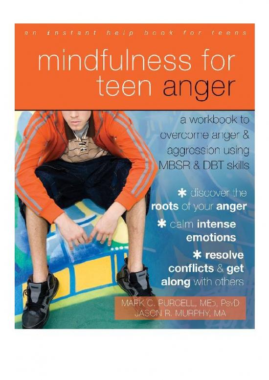 picture Art Therapy Pdf 90217 | Mindfulness For Teen Ange A Workbook To Overcome Anger And Aggression Using Mbsr And Dbt Skills