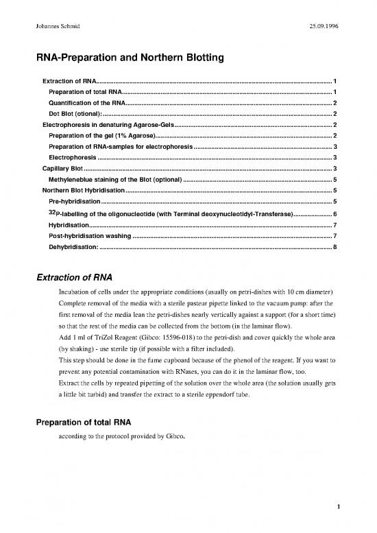 picture Northern Blotting Pdf 90186 | Northern