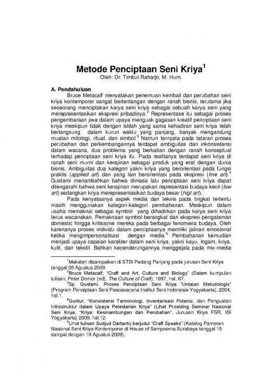 picture1_Kriya Pdf 90801 | Page From B12 Metode Penciptaan Seni Kriya