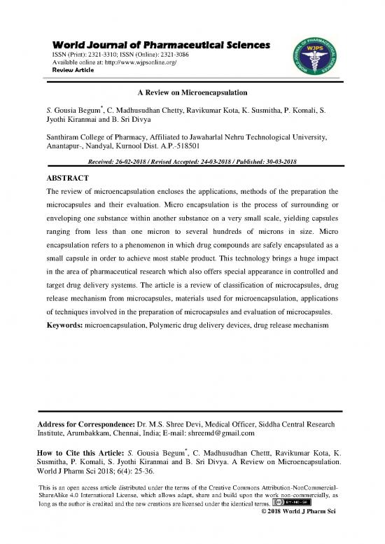 picture_Journal Pdf 91654 | Phar Viii Sem Microencapsulation 3 D  Dashora