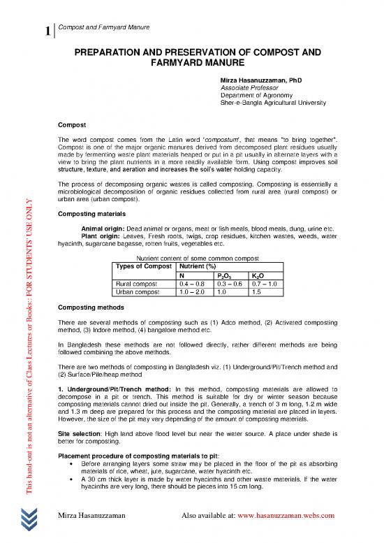 picture_Latin Pdf 90970 | Preparation And Preservation Of Compost And Farmyard Manures