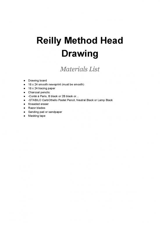 picture1_Reilly Method Pdf 89310 | Reilly Method Head Drawing