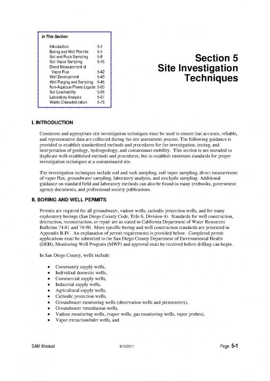 picture Soil Sampling Methods Pdf 90498 | Sam Section 5