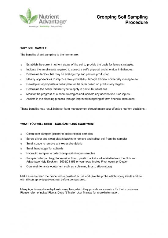 picture1_Factors Of Production Pdf 90308 | Sampling Procedure   Crop Soil