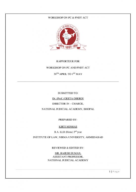 picture_Act Therapy Pdf 91303 | Se 6 Pc&pndt Intern Report Revised