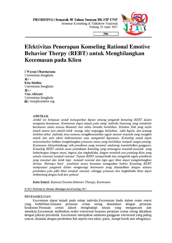 picture Rational Emotive Therapy Pdf 89773 | Semarak 50th Bk Unp 2017 216