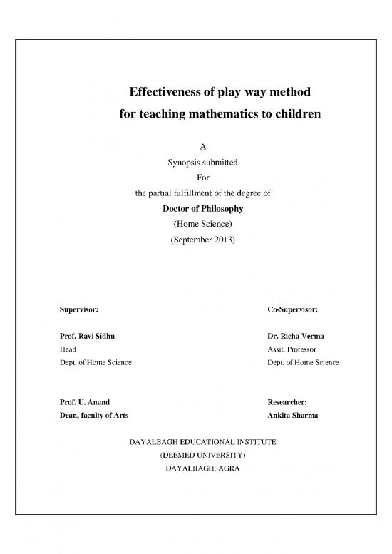 picture Play Way Method Pdf 91534 | Synopsis