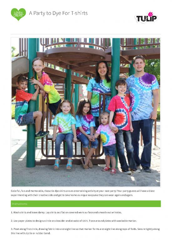 picture_Tulip One Step 18 Colour Tie Dye Kit Project