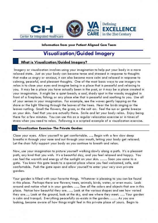 picture_Visualization Guided Imagery 2013