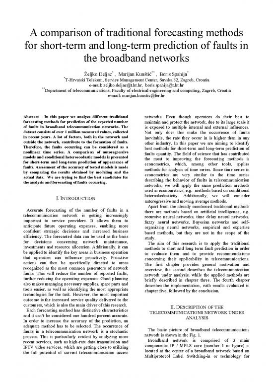 picture Forecasting Methods Pdf 89376 | Zeljko Deljac   A Comparison Of Traditional Forecasting Methods 8