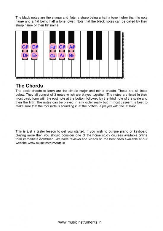 Piano Pdf 91242 | Beginners Piano Chord Guide