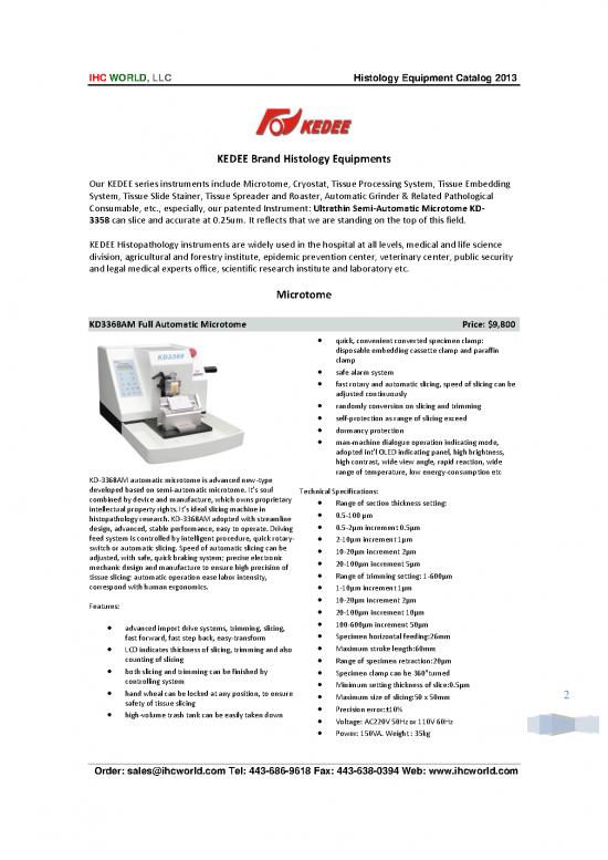 Instruments Used In Histopathology Pdf 89889 Ihc World Histology