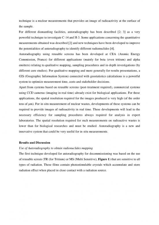 Autoradiography Pdf 89777 Paper P Fichet New Developments Of